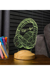 Cadeau Musicien Personnalisé — Veilleuse LED Note de Musique veilleuse personnalisé CréaBySana