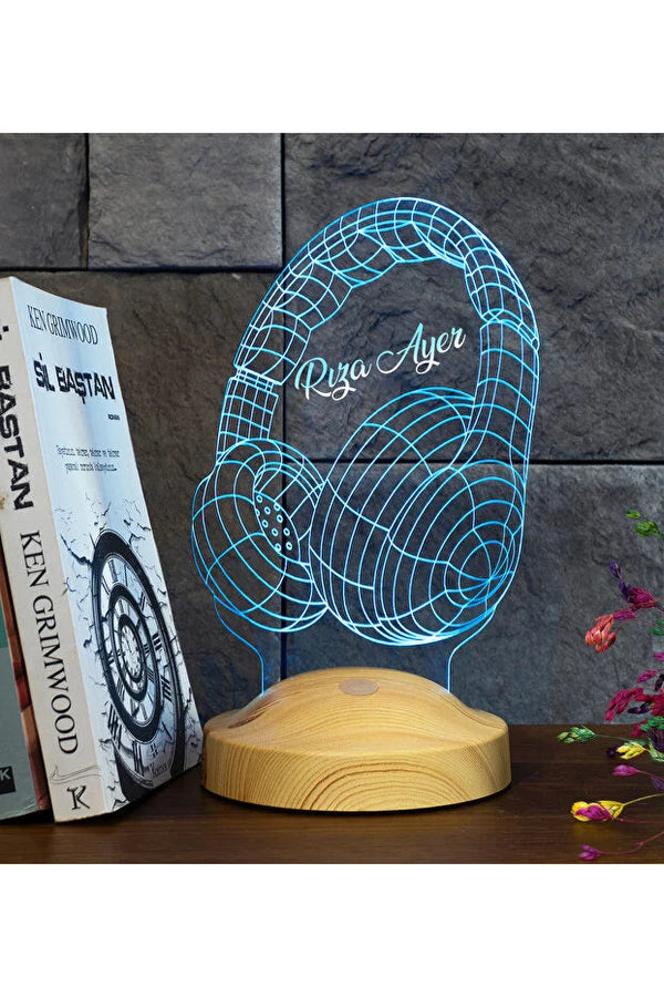Cadeau Musicien Personnalisé — Veilleuse LED Note de Musique veilleuse personnalisé CréaBySana