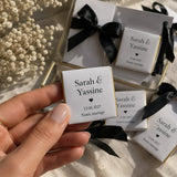 Carré de Chocolat Personnalisé – Cadeau Invité carré de chocolat CréaBySana