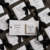 Carré de Chocolat Personnalisé – Cadeau Invité carré de chocolat CréaBySana