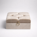 Coffret Dounia fermé, anneau doré