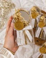 Miroir de Poche Personnalisé – Cadeau Élégant & Utile mini miroir personnalisable CréaBySana