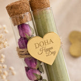 Fiole Henné Personnalisée Mariage – Cadeau Invité fiole personnalisé CréaBySana