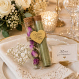 Fiole Henné Personnalisée Mariage – Cadeau Invité fiole personnalisé CréaBySana