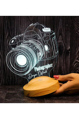 Veilleuse LED personnalisée — idée cadeau photographe originale CréaBySana