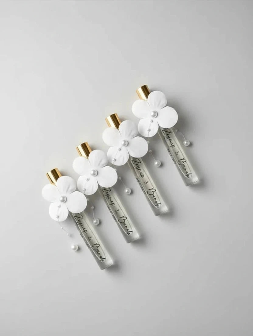 Mini parfum personnalisé flacon 10ml cadeau invité mariage CréaBySana