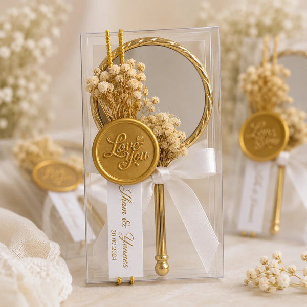 Miroir de Poche Personnalisé – Cadeau Élégant & Utile mini miroir personnalisable CréaBySana