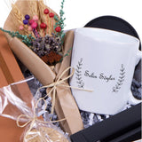 Panier cadeau personnalisé femme mug CréaBySana