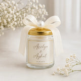 Bougie en Verre Personnalisée – Mariage & Baptême bougies CréaBySana