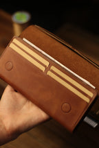 Portefeuille de luxe homme cuir véritable — finition premium | CréaBySana