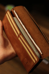 Portefeuille de luxe pour homme cuir — cadeau élégant | CréaBySana
