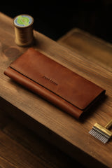 Portefeuille homme cuir luxe — compartiments multiples | CréaBySana