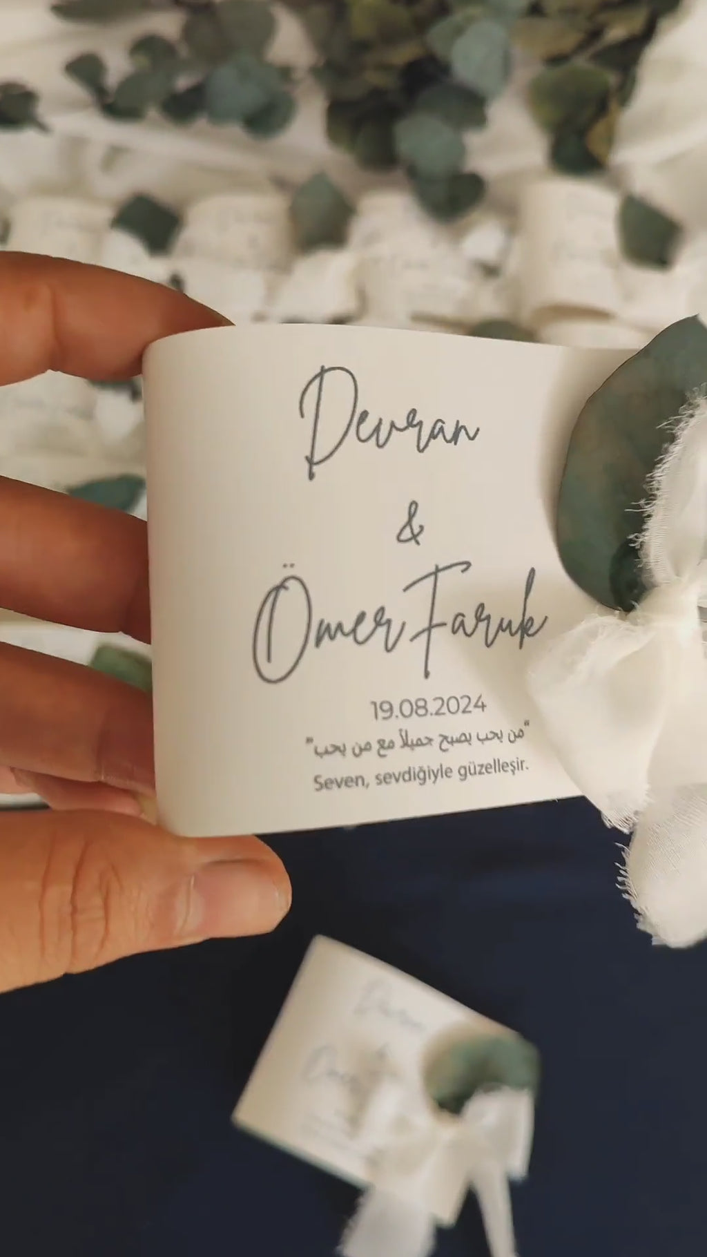 Porte-clés personnalisé — cadeau invité mariage, baptême & anniversaire