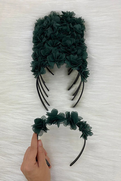 Serre-Tête Fleur – Accessoire Cheveux Coloré & Élégant pour Mariage ou Fête CréaBySana