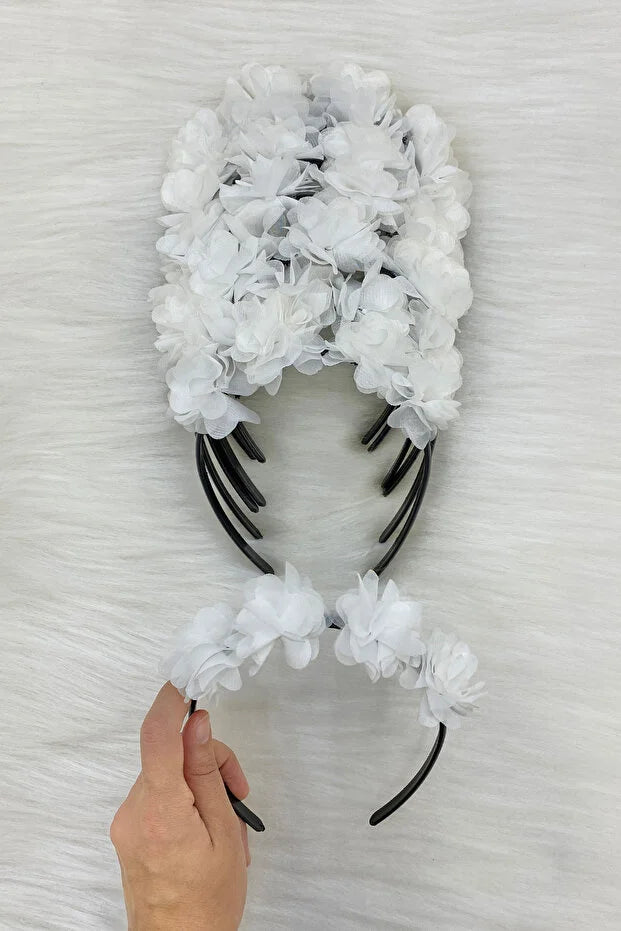 Serre-Tête Fleur – Accessoire Cheveux Coloré & Élégant pour Mariage ou Fête CréaBySana