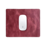 Tapis de souris en cuir – bordeaux