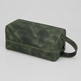Trousse de Toilette Cuir – vert